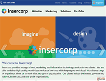 Tablet Screenshot of insercorp.com